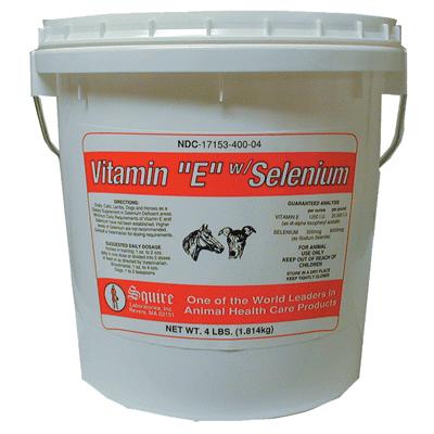Vitamin E with Selenium - 12lb.
